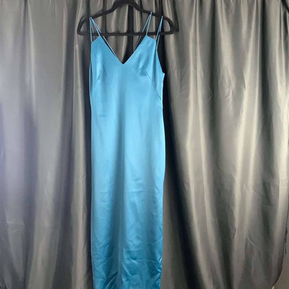 Won Hundred Ocean Blue Dress Size: 38 or Medium